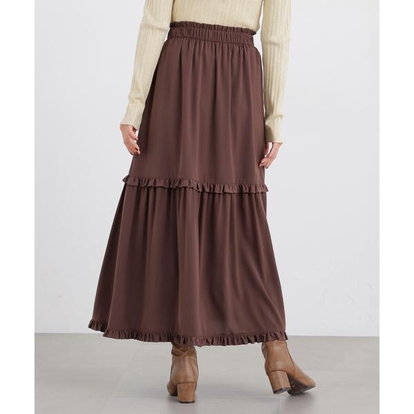 ナチュラルビューティーベーシック(NATURAL BEAUTY BASIC)/〈N.〉ティアードフリルスカート ナチュラルビューティーベーシック(NATURAL BEAUTY BASIC)/〈N.〉ティアードフリルスカート