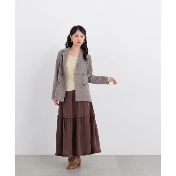 ナチュラルビューティーベーシック(NATURAL BEAUTY BASIC)/〈N.〉ティアードフリルスカート ナチュラルビューティーベーシック(NATURAL BEAUTY BASIC)/〈N.〉ティアードフリルスカート