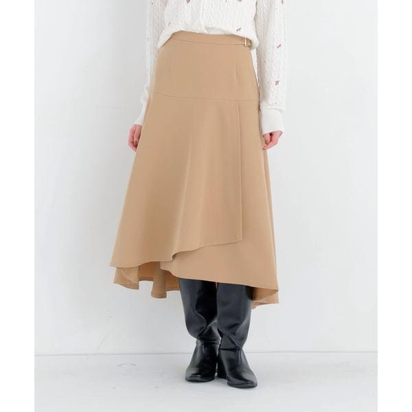 ナチュラルビューティーベーシック（NATURAL BEAUTY BASIC）/アシメラッフルスカート