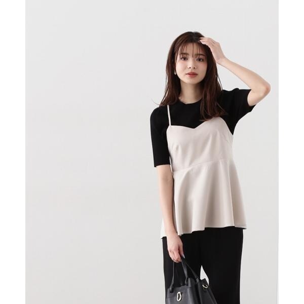 プロポーション ボディドレッシング（PROPORTION BODY DRESSING）/ペプラムキャミニットセットの通販は 8,633円