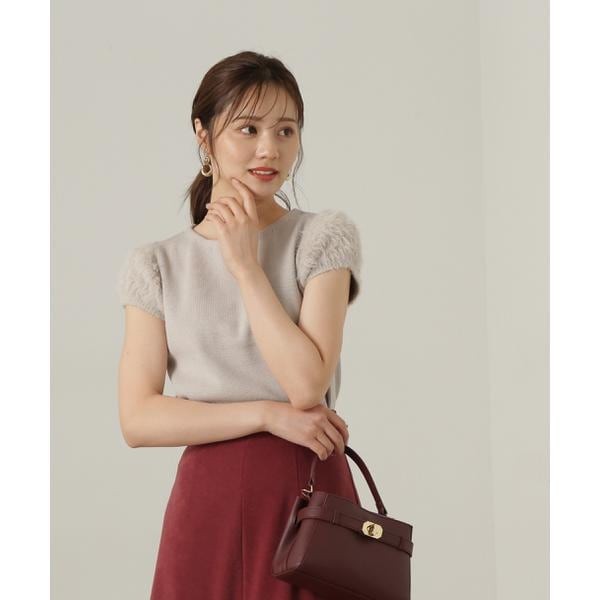 プロポーション ボディドレッシング（PROPORTION BODY DRESSING）/フェザースリーブニット24AWの通販は