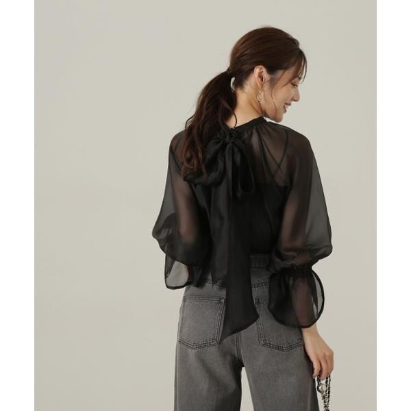 プロポーション ボディドレッシング（PROPORTION BODY DRESSING）/2wayシアーボウタイブラウス24AWの通販は