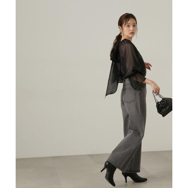 プロポーション ボディドレッシング（PROPORTION BODY DRESSING）/2wayシアーボウタイブラウス24AWの通販は