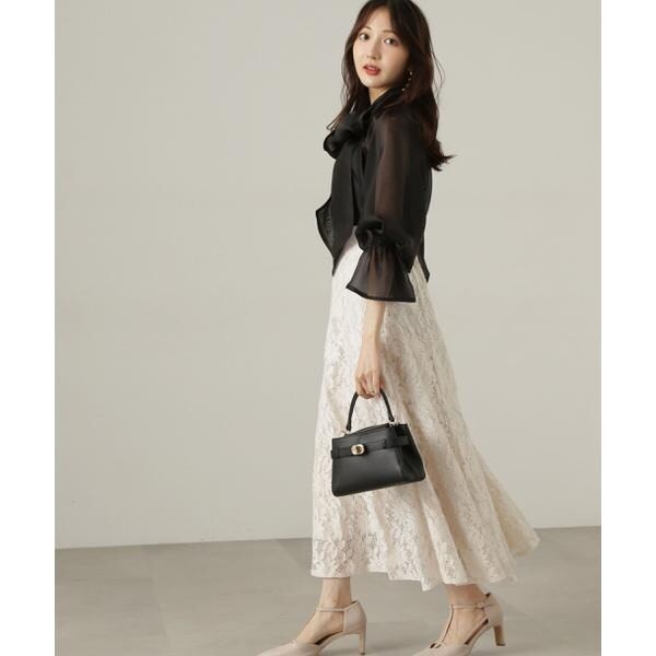 プロポーション ボディドレッシング（PROPORTION BODY DRESSING）/2wayシアーボウタイブラウス24AWの通販は