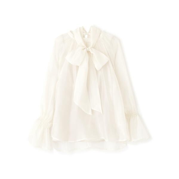 プロポーション ボディドレッシング（PROPORTION BODY DRESSING）/2wayシアーボウタイブラウス24AWの通販は