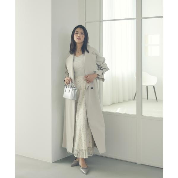 プロポーション ボディドレッシング（PROPORTION BODY DRESSING）/ベーシックロングトレンチ