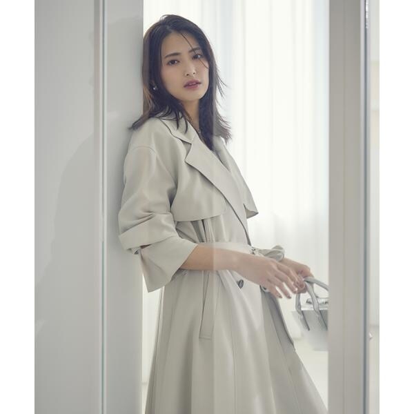 プロポーション ボディドレッシング（PROPORTION BODY DRESSING）/ベーシックロングトレンチ