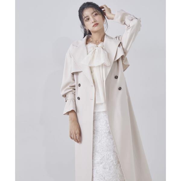 プロポーション ボディドレッシング（PROPORTION BODY DRESSING）/ベーシックロングトレンチ