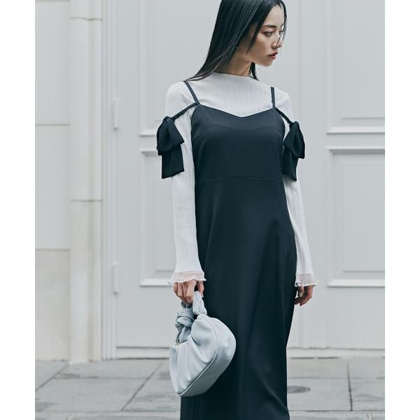 プロポーション ボディドレッシング（PROPORTION BODY DRESSING）/袖シアーリブニットの通販は 6,797円