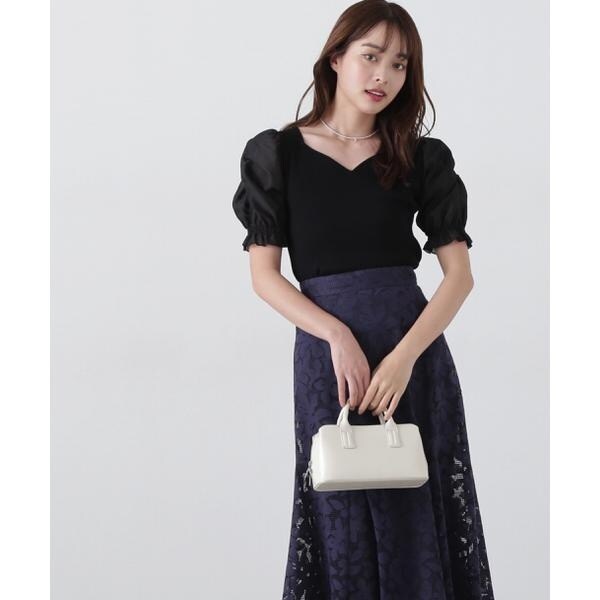 極美品✨プロポーションボディドレッシング　ギャザースリーブタイトワンピース　半袖 楽天市場】【SALE／30%OFF】ギャザースリーブタイトワンピース