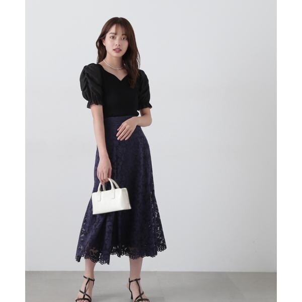 極美品✨プロポーションボディドレッシング　ギャザースリーブタイトワンピース　半袖 極美品✨プロポーションボディドレッシング ギャザースリーブ