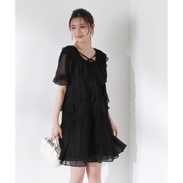 プロポーション ボディドレッシング（PROPORTION BODY DRESSING）/《EDIT COLOGNE》ラッフルミニワンピース