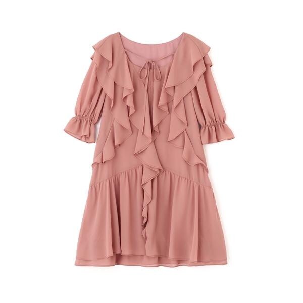 プロポーション ボディドレッシング（PROPORTION BODY DRESSING）/《EDIT COLOGNE》ラッフルミニワンピース