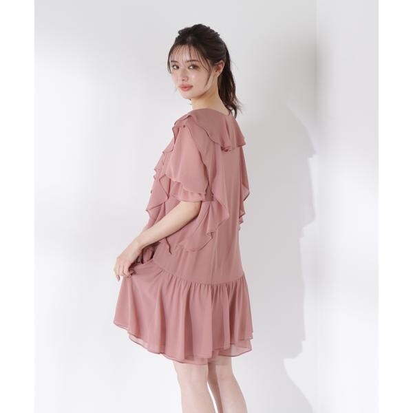 プロポーション ボディドレッシング（PROPORTION BODY DRESSING）/《EDIT COLOGNE》ラッフルミニワンピース