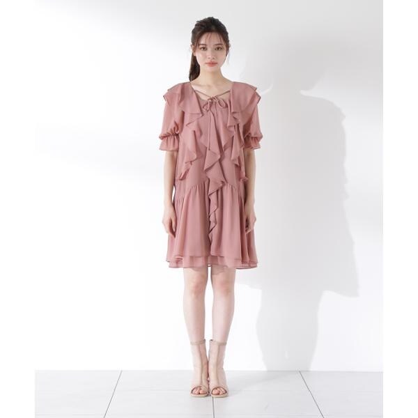 プロポーション ボディドレッシング（PROPORTION BODY DRESSING）/《EDIT COLOGNE》ラッフルミニワンピース