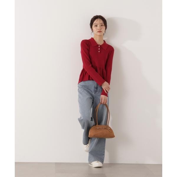 プロポーション ボディドレッシング（PROPORTION BODY DRESSING）/ワイドデニムパンツ