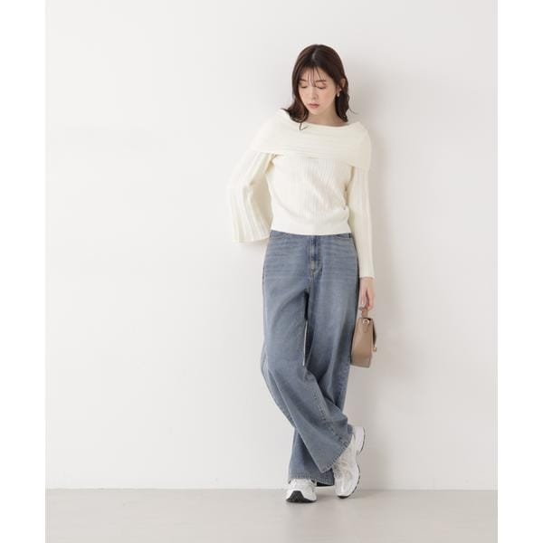 プロポーション ボディドレッシング（PROPORTION BODY DRESSING）/バギーデニムパンツ