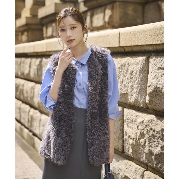 プロポーション ボディドレッシング（PROPORTION BODY DRESSING）/フェイクファージレ 25AW