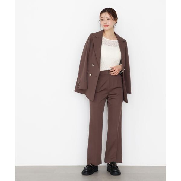 プロポーション ボディドレッシング（PROPORTION BODY DRESSING）/美ラインフレアパンツ 25AW