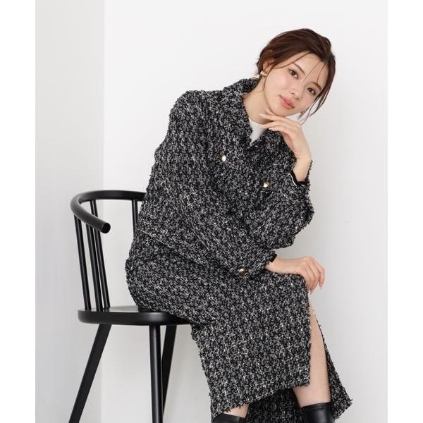 プロポーション ボディドレッシング（PROPORTION BODY DRESSING）/ラメツイードブルゾン 25AW