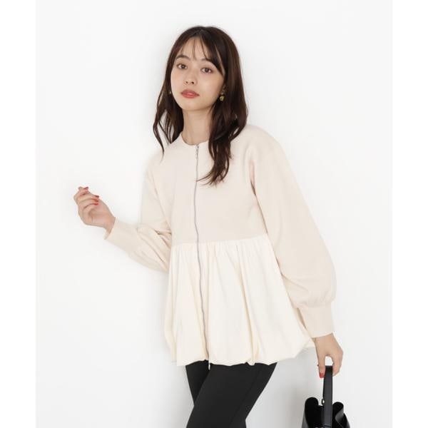 プロポーション ボディドレッシング（PROPORTION BODY DRESSING）/バルーンニットブルゾン 25AW