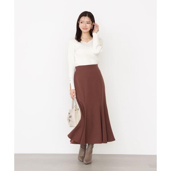 プロポーション ボディドレッシング（PROPORTION BODY DRESSING）/＜ウォッシャブル＞ハイウエストマーメイドスカート 25AW