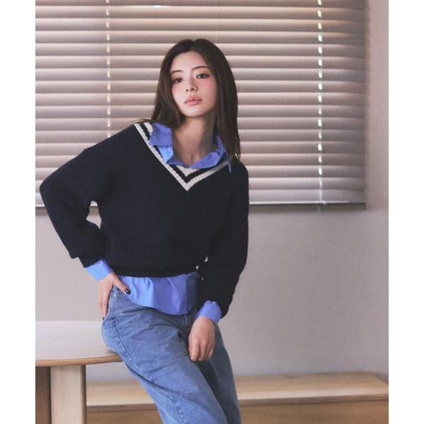 プロポーション ボディドレッシング（PROPORTION BODY DRESSING）/チルデンニット