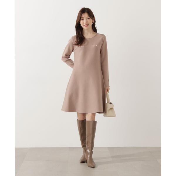プロポーション ボディドレッシング（PROPORTION BODY DRESSING）/《EDIT COLOGNE》総針ミニワンピース