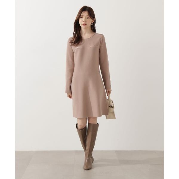 プロポーション ボディドレッシング（PROPORTION BODY DRESSING）/《EDIT COLOGNE》総針ミニワンピース