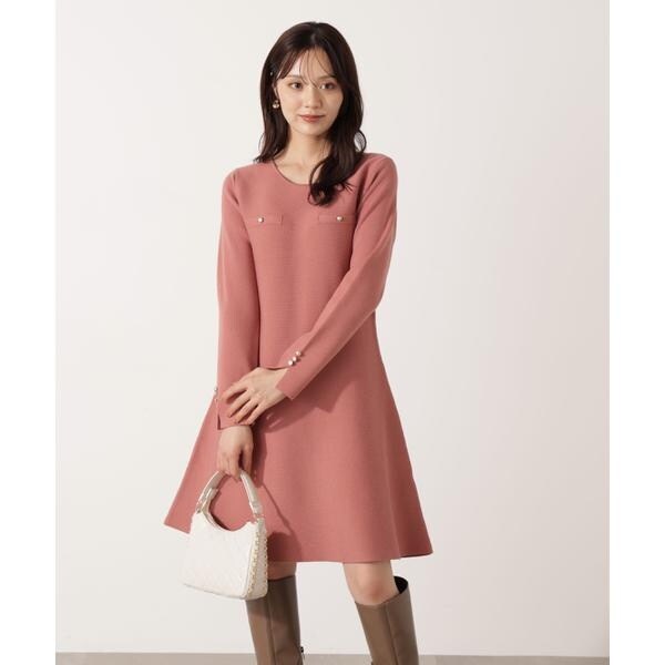 プロポーション ボディドレッシング（PROPORTION BODY DRESSING）/《EDIT COLOGNE》総針ミニワンピース
