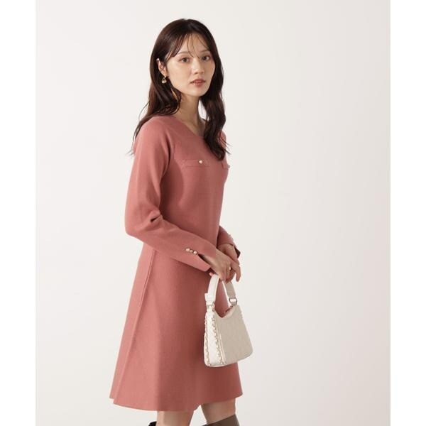 プロポーション ボディドレッシング（PROPORTION BODY DRESSING）/《EDIT COLOGNE》総針ミニワンピース
