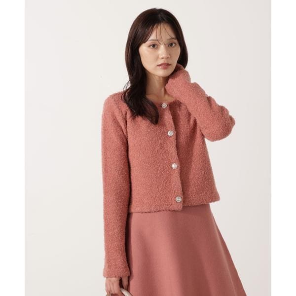 プロポーション ボディドレッシング（PROPORTION BODY DRESSING）/《EDIT COLOGNE》ブークレカーディガン