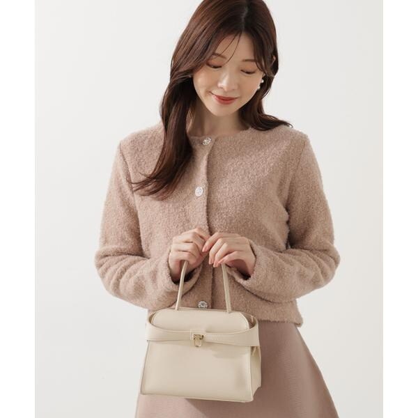 プロポーション ボディドレッシング（PROPORTION BODY DRESSING）/《EDIT COLOGNE》ブークレカーディガン