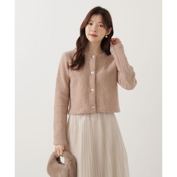 プロポーション ボディドレッシング（PROPORTION BODY DRESSING）/《EDIT COLOGNE》ブークレカーディガン