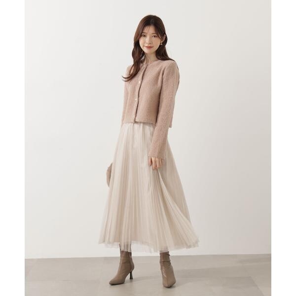 プロポーション ボディドレッシング（PROPORTION BODY DRESSING）/《EDIT COLOGNE》ブークレカーディガン