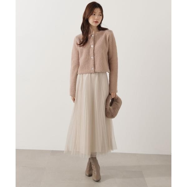 プロポーション ボディドレッシング（PROPORTION BODY DRESSING）/《EDIT COLOGNE》ブークレカーディガン