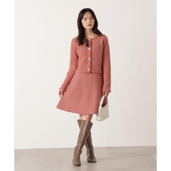 プロポーション ボディドレッシング（PROPORTION BODY DRESSING）/《EDIT COLOGNE》ブークレカーディガン