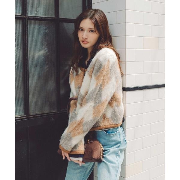 プロポーション ボディドレッシング（PROPORTION BODY DRESSING）/シャギーニットジャケット