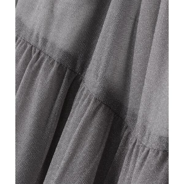 プロポーション ボディドレッシング（PROPORTION BODY DRESSING）/《EDIT COLOGNE》エアリーティアードスカート 25AW