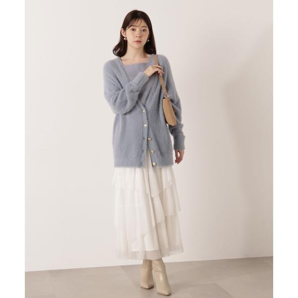 プロポーション ボディドレッシング（PROPORTION BODY DRESSING）/《EDIT COLOGNE》エアリーティアードスカート 25AW