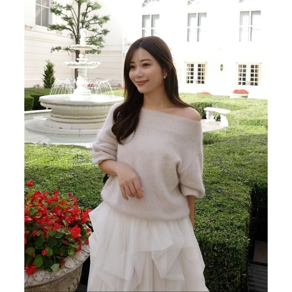 プロポーション ボディドレッシング（PROPORTION BODY DRESSING）/FOX混ニット 25AW