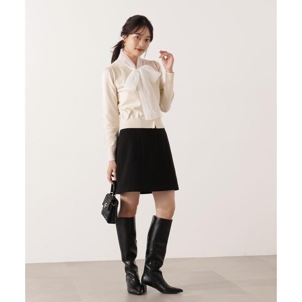 プロポーション ボディドレッシング（PROPORTION BODY DRESSING）/《EDIT COLOGNE》台形ミニスカート 25AW