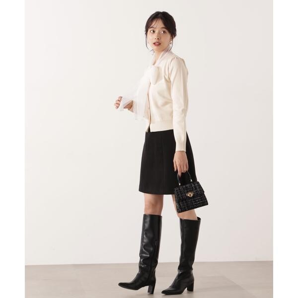 プロポーション ボディドレッシング（PROPORTION BODY DRESSING）/《EDIT COLOGNE》台形ミニスカート 25AW