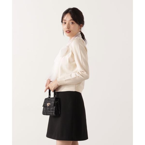 プロポーション ボディドレッシング（PROPORTION BODY DRESSING）/《EDIT COLOGNE》台形ミニスカート 25AW