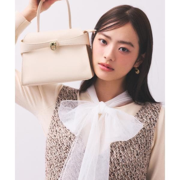 プロポーション ボディドレッシング（PROPORTION BODY DRESSING）/《EDIT COLOGNE》ボウタイ付きニット 25AW