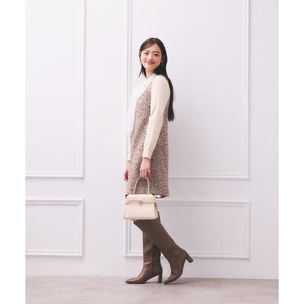 プロポーション ボディドレッシング（PROPORTION BODY DRESSING）/《EDIT COLOGNE》ボウタイ付きニット 25AW