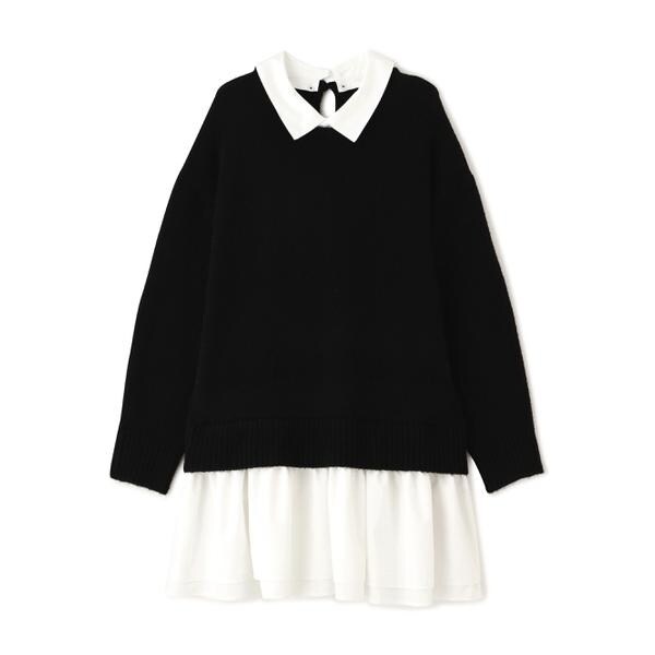 プロポーション ボディドレッシング（PROPORTION BODY DRESSING）/《EDIT COLOGNE》レイヤードミニワンピース