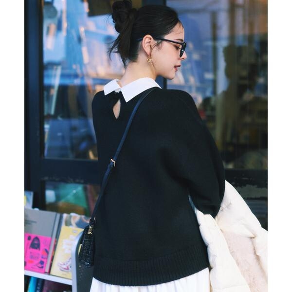 プロポーション ボディドレッシング（PROPORTION BODY DRESSING）/《EDIT COLOGNE》レイヤードミニワンピース