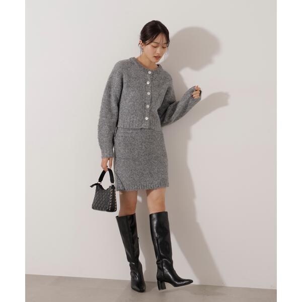 プロポーション ボディドレッシング（PROPORTION BODY DRESSING）/《EDIT COLOGNE》サイドリボンニットSETUP