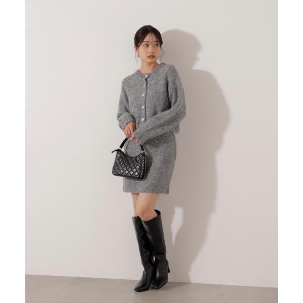 プロポーション ボディドレッシング（PROPORTION BODY DRESSING）/《EDIT COLOGNE》サイドリボンニットSETUP